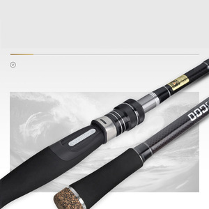 <span class=keywords><strong>Double</strong></span> canne à pêche en carbone <span class=keywords><strong>noir</strong></span>, 2.7M/3m, légèrement Mh/H, réglable, Portable, leurre, bar, Spinning - Product Image 4