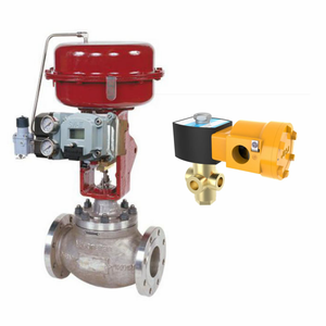 Vanne solénoïde série JHJ JQ, 3 voies, 2 positions, à action directe, compatible avec les vannes de régulation Fisher, Masoneilan, Samson - Product Image 3