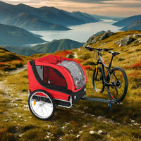 NOUVEAU Remorque à vélo robuste en fer durable, capacité de transport de 50 kg, chariot de transport, chariot à vélo