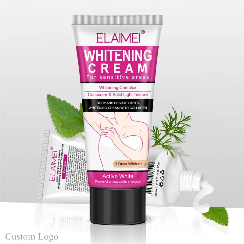 2021 Oksel Whitening Cream Intieme Vagina Whitening Gel Intieme Gebied Voedende Lightening Knieën Vagina Oksels Cream