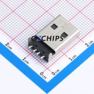 U-G-04WS-W-03 USB Connector SMD Connector ( Connector Type: Type-A )( Protocol Standard: USB 2.0 )( Gender: Male ) - Product Image 2