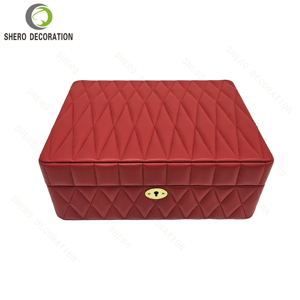 Estuches para Joyería Personalizados Nuevos de 2026, Estuche de Viaje para Joyas, Exterior de Cuero PU, Interior de Terciopelo - Product Image 4