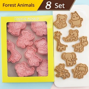 Set di Tagliabiscotti a Forma di Animali della Foresta, Regalo per Pasticceria, Splendidamente Confezionato per il Piccolo Esploratore della Natura - Product Image 4