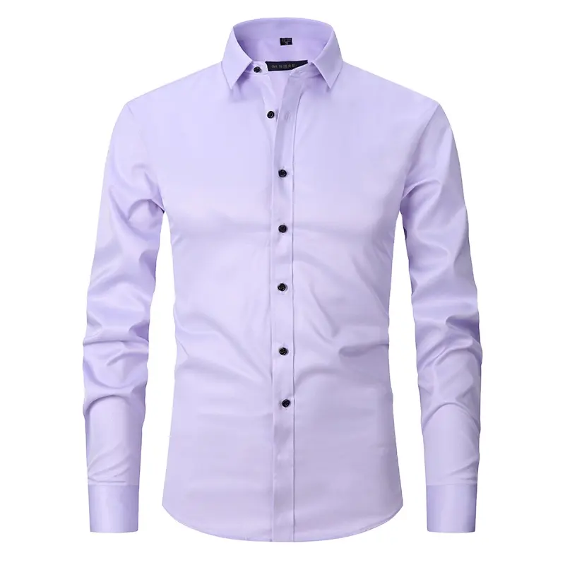 Camisas De Vestir เสื้อทักซิโด้ชาย,เสื้อเชิ้ตทางการสีขาวสำหรับฤดูใบไม้ผลิ