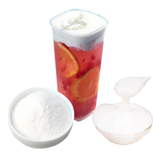 Sea Salt <b>Cheese</b> Milk Cover <b>Powder</b> for Topping in Macchiato Cup and Bubble Tea Ice Drink With Foaming Effect Raw Material - Product Image 1