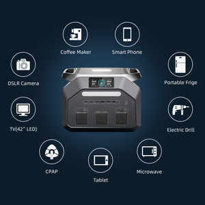 อัลโวรา EPS10ms PD100W จ่ายไฟได้ 16 อุปกรณ์ LiFePO4 4000+ รอบการใช้งาน LiFeCycles 1000Wh 1kWh สถานีชาร์จแบบพกพาสำหรับใช้งานกลางแจ้ง - Product Image 3