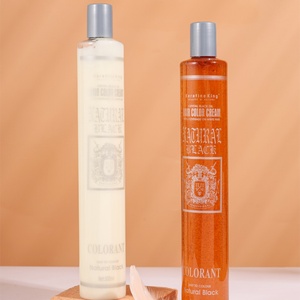 Tinte de Cabello Negro Orgánico No Tóxico, Permanente, a Base de Extractos Naturales de Plantas, Crema para Colorear el Cabello, Sin PPD, Uso Profesional en Salón, Precio de Fábrica - Product Image 5