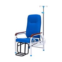 Fauteuil médical inclinable pour perfusion, personnalisable, en fer, pour clinique, pour donneur de sang, manuel, HengHu HH-1007, multifonction, très demandé