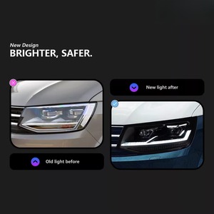 Faros Delanteros LED HETOP para <span class=keywords><strong>Caravelle</strong></span> T6.1 2016-2020, Actualización de Lentes, Accesorios para Auto, Gran Venta, Plug and Play, DRL para Volkswagen - Product Image 2