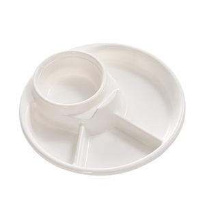 Assiette de service avec compartiments et bol pour enfants, pour un contrôle des portions sain, en plastique, pour usage enfant - Product Image 5