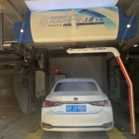 Machine de lavage de voiture automatique, petite et portable, 220V, avec sécheuse et paiement par carte pour mobile