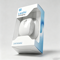 Clear Pvc Window Pc Gaming Mouse Packing Box for Camera and Consumer Electronics Industrial Use