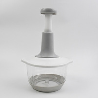 Presse à main pour Fruits et légumes, coupe-ail, oignon, poivre, Mini robot culinaire, coupe-aliments manuel