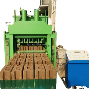 Giá Máy Làm Gạch Đất Sét Tự Động Hoàn Toàn Sinh Thái Lồng Vào Nhau Hby 4-10 Ở Coimbatore - Product Image 1