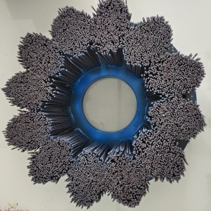 Tdf deburring loại mài mòn Filament đánh bóng xi lanh Con lăn bàn chải cho hợp kim cứng Công cụ Cắt - Product Image 5