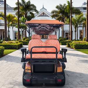 China Brand High Quality 10-Seater Electric <strong>Golf</strong> <strong>Cart</strong> With 72V Battery 5KW Motor Steel &amp; Metal Customizable OEM GCC Certified - Product Image 5