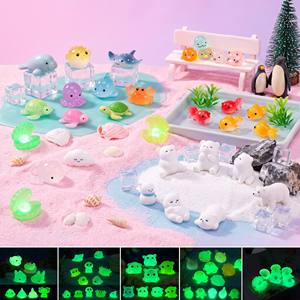 Lindas Mini Figuras <span class=keywords><strong>de</strong></span> Animales Marinos, Árboles <span class=keywords><strong>de</strong></span> <span class=keywords><strong>Coco</strong></span>, Submarinos y Peces, para Envíos <span class=keywords><strong>de</strong></span> Cartas Felices, Regalos para Amigos por Correo, Sorpresas <span class=keywords><strong>de</strong></span> Bolsillo y Manualidades - Product Image 6