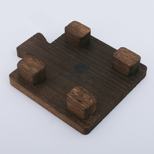 Accessori per il bagno da bar personalizzati vassoi per l'asciugatura del sapone supporto per portasapone <span class=keywords><strong>in</strong></span> <span class=keywords><strong>legno</strong></span> di bambù per doccia con piedini - Product Image 4