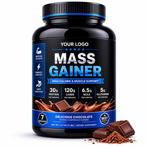 OEM Wholesale Customized Chocolate <strong>Serious</strong> <strong>Mass</strong> Weight Gainer <strong>Protein</strong> <strong>Powder</strong> Formula Flavor <strong>Protein</strong> Sports Supplements <strong>Powder</strong> - Product Image 1