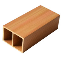 Poutres et colonnes en WPC 70x50MM 50x100mm, design en bois, imperméables, écologiques, décoration intérieure pour hôtels, salons, entrées