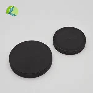 Supply High Quality Bottle Cap 110mm90mm Black Plastic Cap Dustproof PP Wide Mouth Food Cap