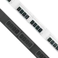 PDU intelligent haut de gamme avec surveillance LCD, prises C13 C19 | 16A32A | Contrôle Web SNMP à distance