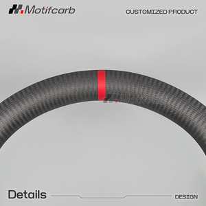 Volant personnalisé en carbone mat pour Mercedes-Benz Classe E et Classe C AMG W205 W213 A45 C63 C43 GT S GLA GLC GLE 2015-2018 - Product Image 3