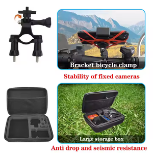 Kit d'accessoires tout-en-un pour caméra d'action sportive en extérieur - Support POV, poignée flottante étanche, étui de transport pour vlogging et voyages - Product Image 6