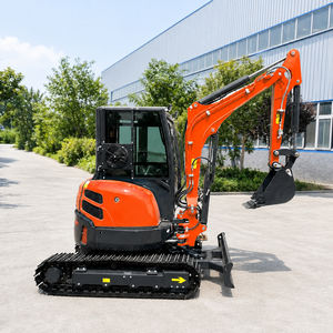LIVRAISON GRATUITE Mini-excavatrice de 3,5 tonnes CE EPA, excavatrice sur chenilles, moteur Kubota, excavatrice agricole de 1 tonne, 2 tonnes, excavatrice - Product Image 3