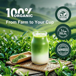 AMULYNピュアオーガニックセレモニアル抹茶緑茶パウダー抹茶パウダー - Product Image 2