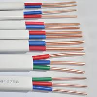 Kabel Listrik Bangunan Galaxy Cable BVVB Solid PVC Flat TPS Twin Core 2/3 Core Berlapis Plastik Kuat