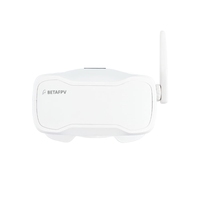 Lunettes FPV BETAFPV VR03 avec transmission simulée 5.8 GHz, écran 4.3 pouces, vidéo 48CH 480P, batterie 3.7V 2000mAh