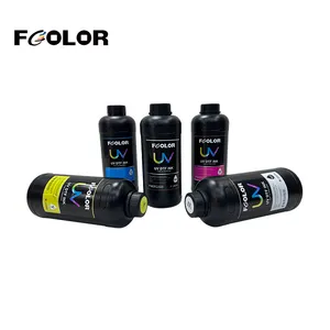 Encre UV douce ou dure Fcolor pour tête d'impression Epson Ricoh Konica Gen4 Gen5 Gen6 Konica KM1024