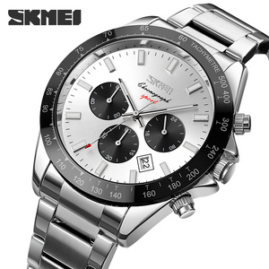 SKMEI-Reloj de pulsera de acero inoxidable 9259 para hombre, cronógrafo <span class=keywords><strong>Original</strong></span> de marca de lujo - Product Image 6