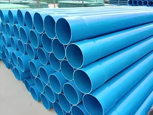 Màu xanh uPVC ren màn hình ống áp lực cao 4 inch 6 inch 8 inch 12 inch PVC khoan ống giếng khoan vỏ cũng Ống - Product Image 2