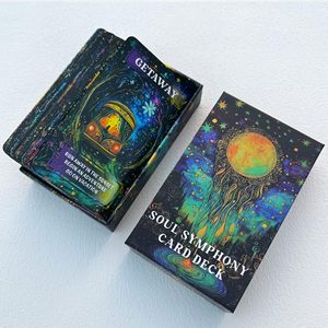 Venta al por Mayor de Mazos de <span class=keywords><strong>Cartas</strong></span> Personalizados de 59 <span class=keywords><strong>Cartas</strong></span> Twin Flames Oracle, <span class=keywords><strong>Cartas</strong></span> de Guía Espiritual para Relaciones de <span class=keywords><strong>Amor</strong></span>, Papel Portátil, OEM, ODM - Product Image 2