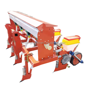 Semoir manuel de maïs monté sur tracteur avec applicateur d'engrais à moteur intégré - Product Image 1