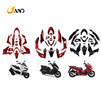 Kit de carénage complet pour moto WANOU PCX 125 150 160 2014-2017 2018-2020 2021-2022, ensemble de pièces en plastique
