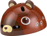 Casque de vélo pour tout-petits en forme d'ours 3D mignon, certifié CPSC EN1078, réglable, pour skateboard, trottinette, enfants, garçons, filles