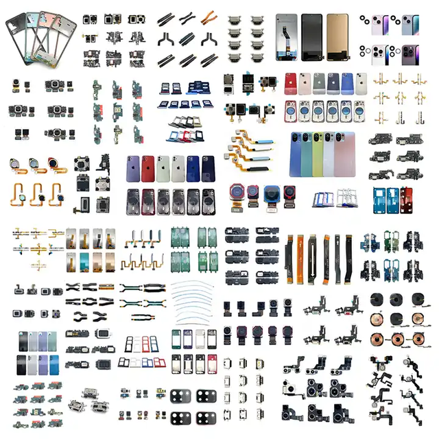 Wholesale Phone Spare Parts Charging Connector for samsung Power Button Motherboard Flex Fingerprint Sensor Flex for All Models