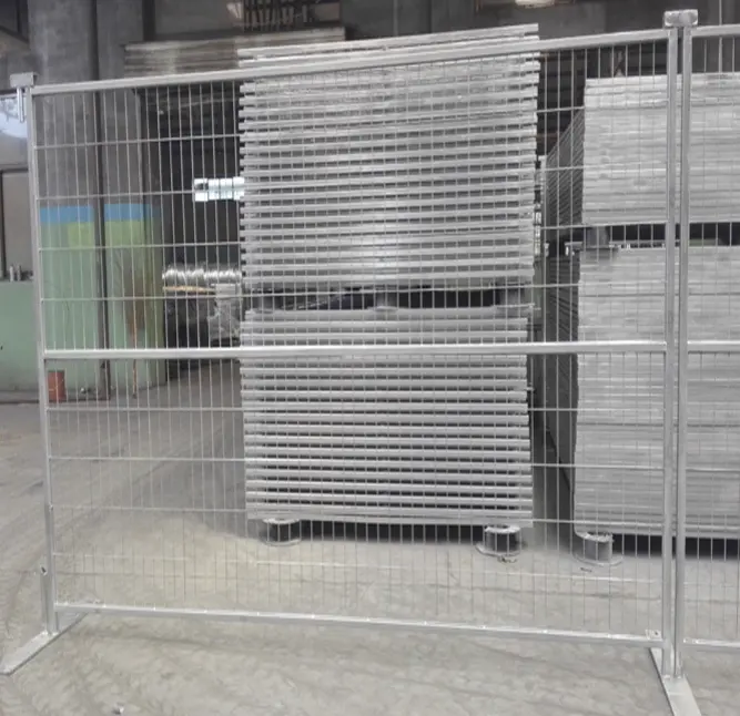 hot selling Galvanized Pipe Framed Temporary construction Fence