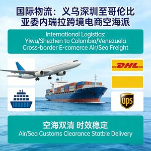 Logística Internacional DHL FEDEX UPS desde Yiwu a Colombia y Venezuela, Transporte Aéreo y Marítimo, Envío de Comercio Electrónico Transfronterizo - Product Image 2