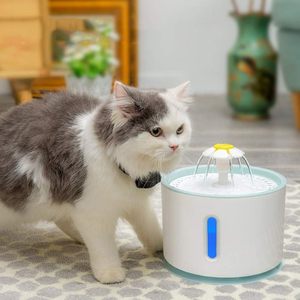 Fontaine à eau pour animaux de compagnie à circulation de 1,6 L, distributeurs d'eau automatiques pour chiens, fontaine pour chats - Product Image 1