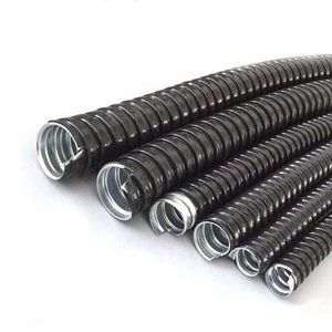 Conduit flexible WELLYA en acier galvanisé recouvert de PVC DN8 à DN100 pour la protection des câbles électriques - Product Image 1