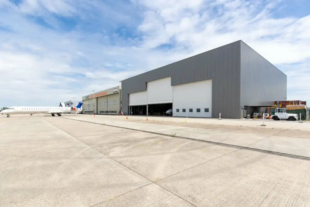 Aisc prefab máy bay hangar Cấu trúc thép máy bay hangar