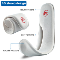 Semelles intérieures matériau écologique Anti Fatigue talon haut coussinet plantaire Gel Inserts bas prix Top vente taille hommes Insol chaussure