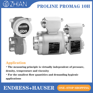 เครื่องวัดอัตราการไหลแบบแม่เหล็ก Endress+Hauser รุ่น E+H สำหรับอุตสาหกรรมอาหารและเครื่องดื่ม  Promag 10H1H ขนาด 4 นิ้ว - Product Image 6