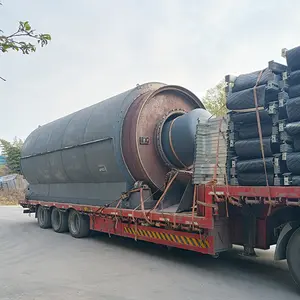 Runda China Manufacturer 10 12 15 Ton Waste Tyre Pyrolysis Plant Exporter