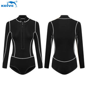 <span class=keywords><strong>Combinaison</strong></span> de plongée pour <span class=keywords><strong>femme</strong></span> KDIVE à manches longues, <span class=keywords><strong>combinaison</strong></span> de plongée à ouverture frontale, vêtements de plage. - Product Image 3