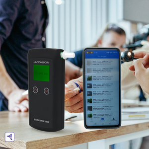 Éthylotest sans fil électrochimique haute précision avec gestion des données par application <span class=keywords><strong>smartphone</strong></span>, certifié CE/ROHS - Product Image 3
